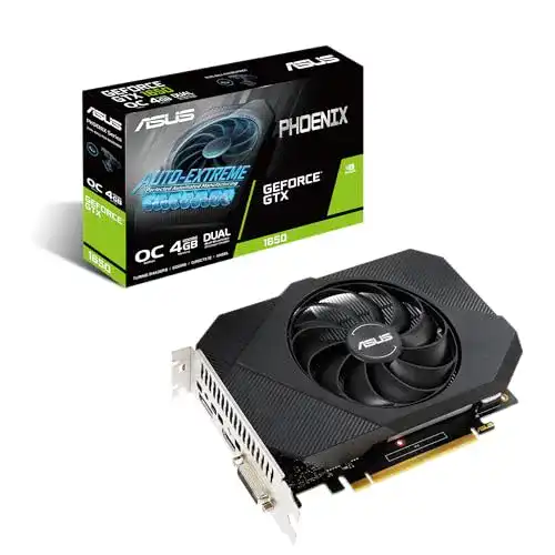 GeForce GTX 1650 ASUSK ASUS Phoenix Nvidia 4GB OC Edition