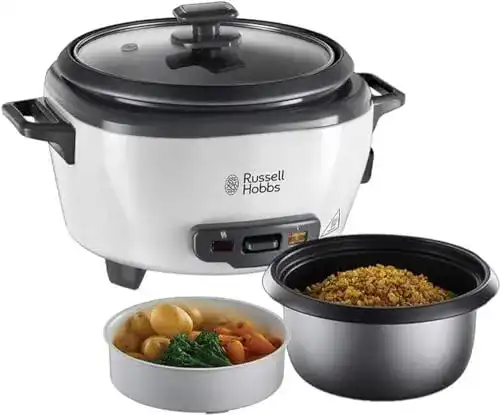Die beste Russell-Hobbs-Reiskocher Russell Hobbs Reiskocher klein 0,8l 2026 Test Bestseller Russell-Hobbs-Reiskocher Russell Hobbs Reiskocher klein 0,8l