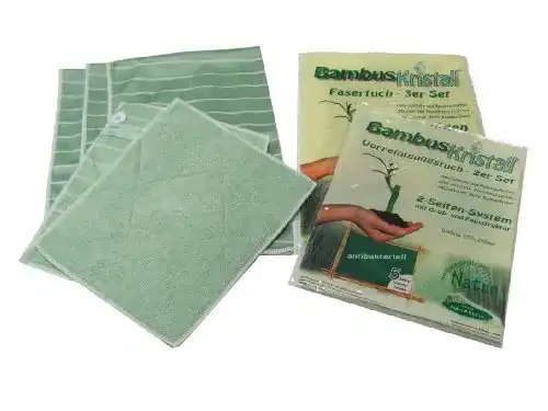 Aqua-Clean-Tücher Aqua Clean Bambus Kristall Tücher 5er Set
