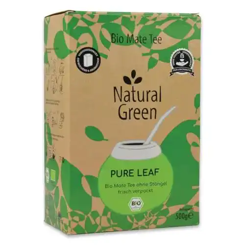 Bio-Mate-Tee Delicatino Bio Mate Tee, Natural Green, 500g lose