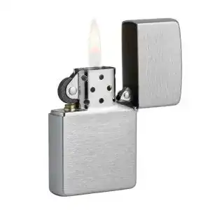 Benzinfeuerzeug Zippo Benzin Feuerzeug Chrom Standard