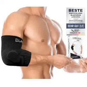 BLACKROX Ellenbogenbandage LUMIOROX
