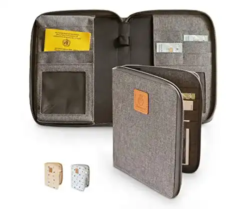 Mutterpasshülle Ehrenkind ® U-Heft Tasche Hülle GRAU