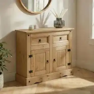 Kommode (Holz) CARO-Möbel Sideboard Salsa, Kiefer massiv