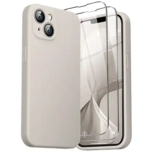 iPhone-14-Hülle GOODVISH 3 in 1 Silikon Hülle für iPhone 14