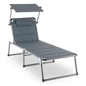 Sonnenliege blumfeldt Amalfi Noble Liegestuhl, ergonomisch