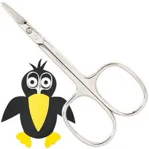 Baby-Nagelschere Drei Schwerter, Kinder Schere, Etui ‘Rabe Corbi’