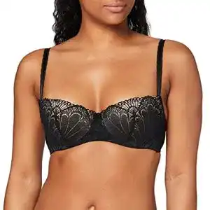 Dirndl-BH Wonderbra Damen Balconette BH, Schwarz, 75C
