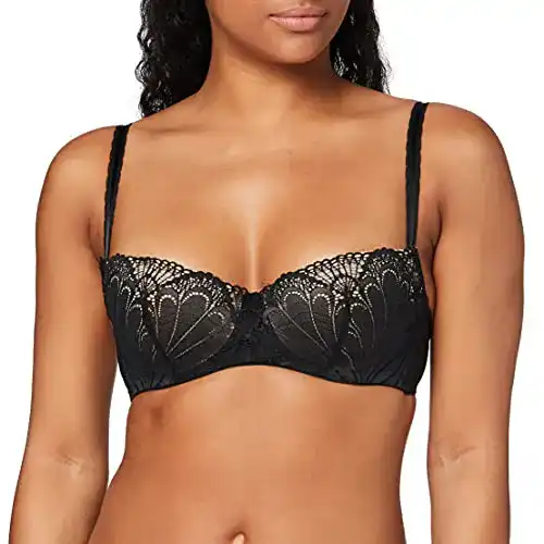 Dirndl-BH Wonderbra Damen Balconette BH, Schwarz, 75C