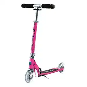 Micro-Scooter Micro Kinderroller Sprite klappbarer Scooter in pink