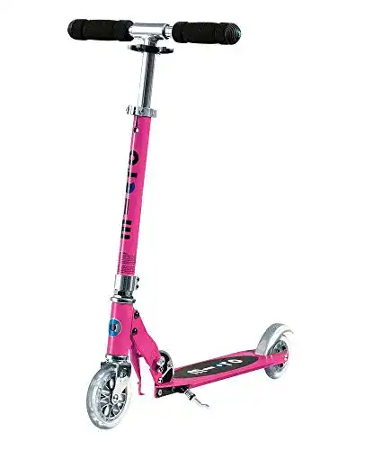 Micro-Scooter Micro Kinderroller Sprite klappbarer Scooter in pink