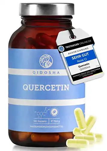 Quercetin QIDOSHA ® Kapseln hochdosiert, 120 Stk im Glas