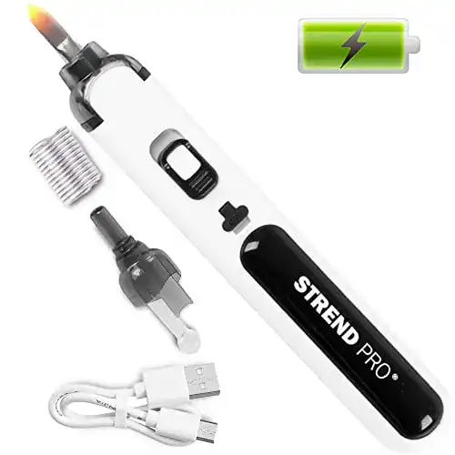 Akku Lötkolben STREND PRO Kabellos – Usb Lötkolben Klein mit LED