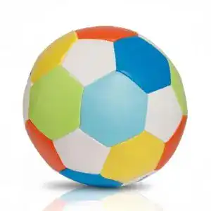 Softball alldoro 60313 Ø 18 cm, Fußball in Mehrfarbig