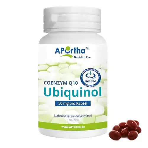 Coenzym Q10 APOrtha Kaneka Ubiquinol 50 mg 120 Kapseln