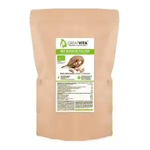 Baobab Mea Vita MeaVita Bio Pulver, 1000g, Fruchtpulver