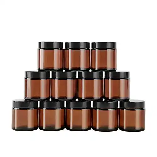Die beste Reiseflaschen Glas PANENDIANO Amber Glas Leerdose klarer Tiegel 2026 Test Bestseller Reiseflaschen Glas PANENDIANO Amber Glas Leerdose klarer Tiegel
