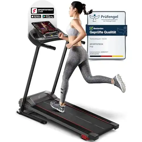 Laufband Sportstech F10 Modell 2021 1PS bis 10 km/h