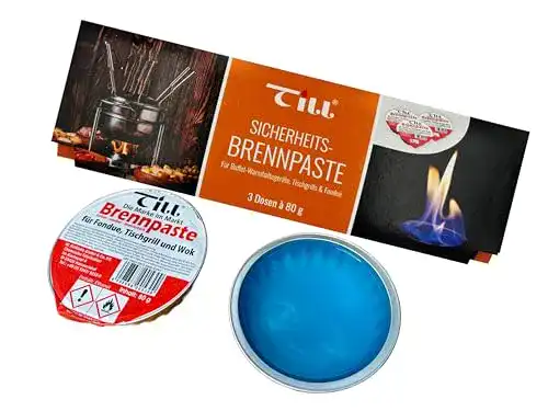 Brennpaste TILL Sicherheits Set 3x á 80g