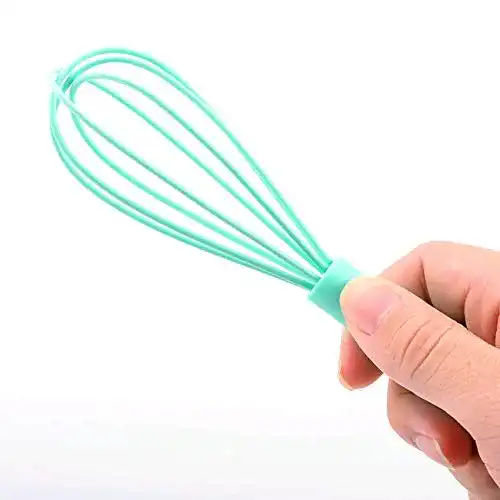 Schneebesen Silikon WZCLMSE 6-Zoll-Silikon-Schneebesen 4-teilig