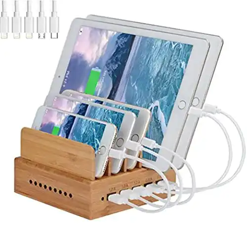 Ladestation-Handy-Tablet Yisen Handy Ladestation USB Ladegerät