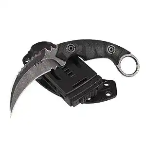 Karambit Generic Knivedc Messer Feststehende Klinge mit Kydexscheide