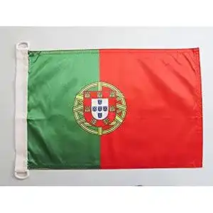 Portugal-Flagge AZ FLAG BOOTFLAGGE Portugal 45x30cm