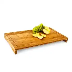 Schneidebrett Relaxdays Bambus HxBxT: ca. 4,5 x 52 x 29 cm