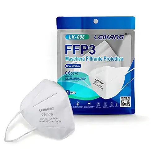 FFP3-Masken (20 Stück) LEIKANG FFP3 Mund- und Nasenschutz
