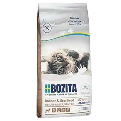 Bozita-Katzenfutter Bozita Indoor & Sterilised Getreidefrei Rentier