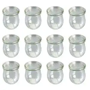 Dessertgläser Weck – Glas in Mini-Tulpenform 220 ml 12-teilig