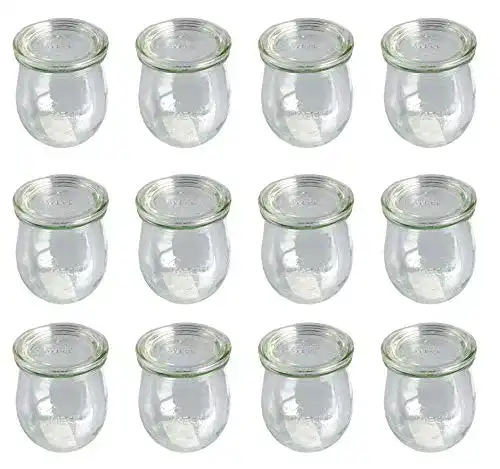 Dessertgläser Weck – Glas in Mini-Tulpenform 220 ml 12-teilig