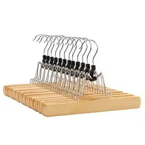 Hosenbügel SONGMICS Hosenspanner, 12 Stück, aus Holz