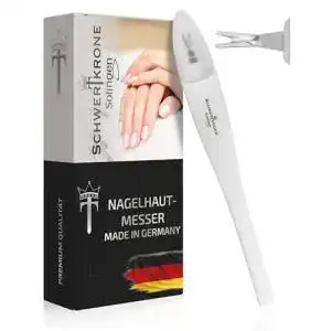 Nagelhautmesser Schwertkrone V-Klinge Solingen