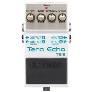 Delay-Pedal BOSS TE-2 Tera Echo Pedal, Oppulente Effekte