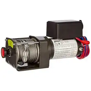 Seilwinde 12V RIBITECH 2355 Elektrische Seilwinde 2,2 Tonnen Fuß