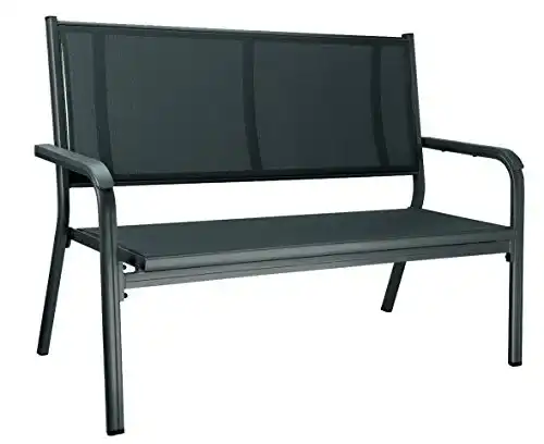 Gartenbank (Metall) Kettler Basic Plus Gartenbank, 2-Sitzer Alu