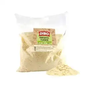 Kartoffelflocken DIBO , 1kg-Beutel, Nahrungsergänzung als gesunde