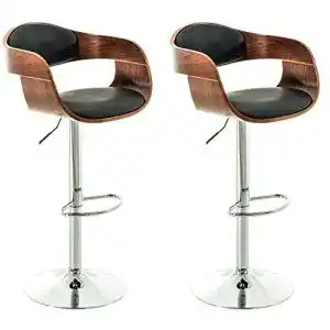 Barhocker mit Armlehne CLP 2er Set Barhocker Kingston
