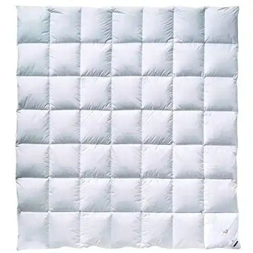 Daunendecke 200 x 200 Billerbeck Daunendecke E04 Gold Edition
