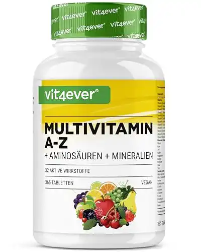 Vitamine (hochdosiert) Vit4ever Multivitamin A-Z, 365 Tabletten