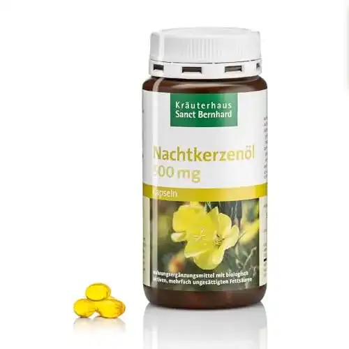 Die beste Nachtkerzenöl Kräuterhaus Sanct Bernhard, 200 Kapseln 2026 Test Bestseller Nachtkerzenöl Kräuterhaus Sanct Bernhard, 200 Kapseln