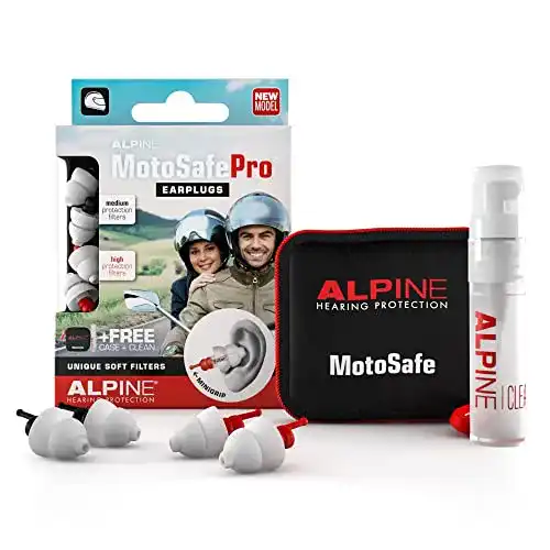 Gehörschutz-Motorrad Alpine MotoSafe Pro Gehörschutz
