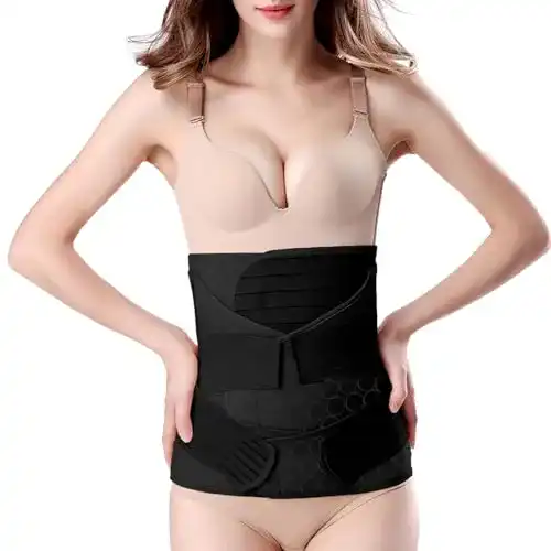 Bauchgurt nach Kaiserschnitt ChongErfei 3 in 1, BLACK