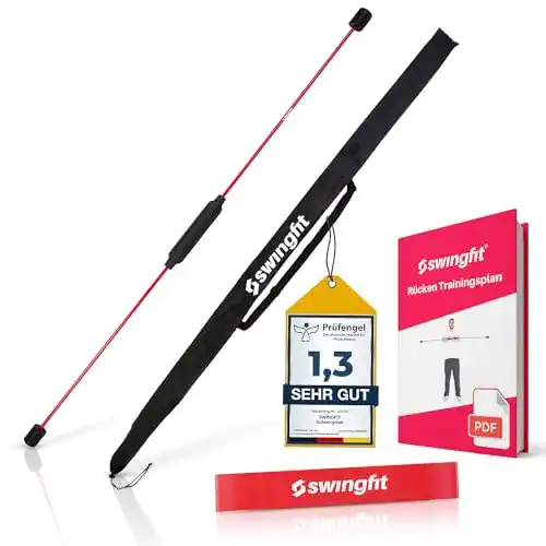 Schwingstab swingfit ® inkl. praktischer Tasche & Rücken