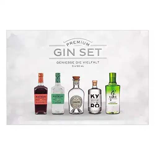 Gin-Tasting-Set Sierra Madre Gin Tasting Box, 5x50ml