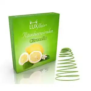 Mückenspirale Luxflair Natürliche Räucherspiralen Citronella Duft
