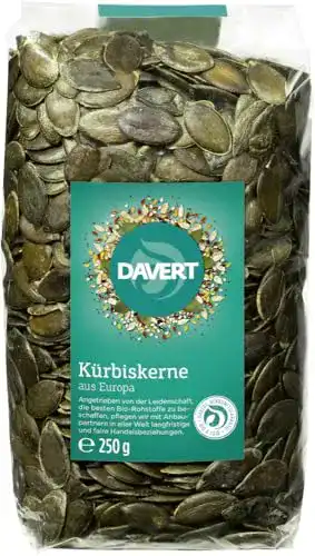 Kürbiskerne Davert Bio Knabber- 250g (2 x 250 gr)