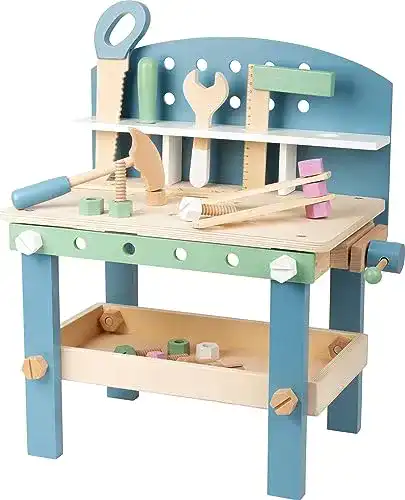 Kinder-Werkbank Small Foot 11376 Werkbank “Nordic” Kompakt