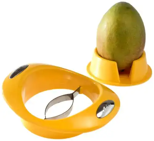 Mangoschneider G S D Haushaltsgeräte 33 027, Kunststoff, Gelb
